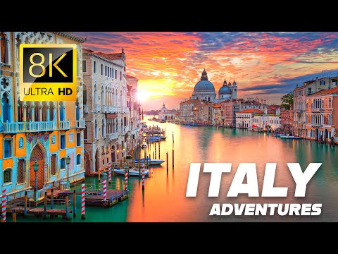 Видео: ИТАЛИЯ: Страна грёз 8K ВИДЕО ULTRA HD #8K
