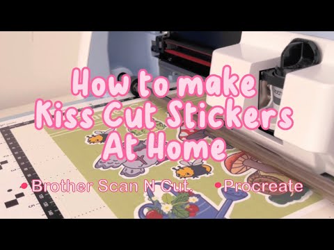 Видео: Как сделать наклейки дома с помощью Brother Scan N Cut