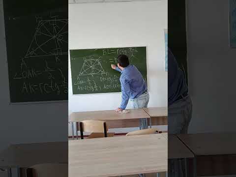 Видео: Трапецияның ауданының оған іштей сызылған дөңгелектің ауданына қатынасын табу. Геометрия, 305 есеп.