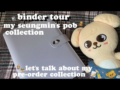 Видео: seungmin's pob's binder tour :: обновлённый биндер тур и очень много моей болтовни