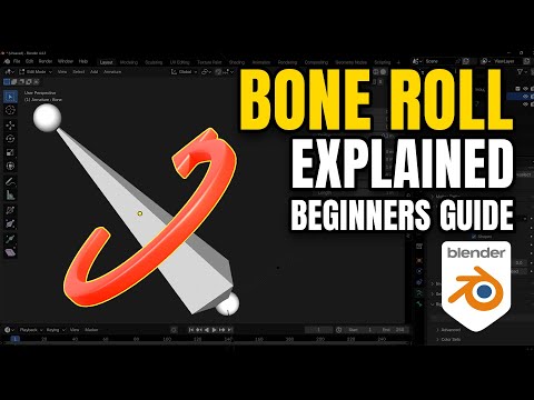 Видео: Основы оснастки Blender: простое понимание и исправление BONE ROLL