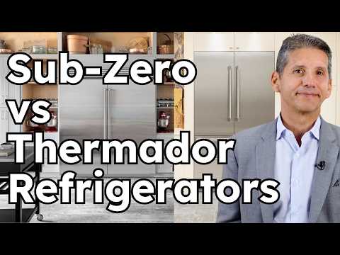 Видео: Холодильники Sub-Zero Classic и Thermador
