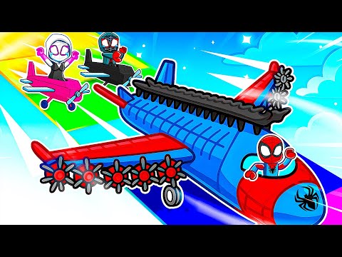 Видео: Я потратил 986 754 доллара, чтобы пролететь 1 324 756 миль в час в гонке на самолётах с 99 пропел...