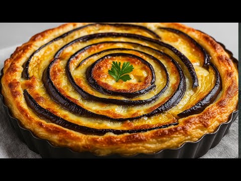 Видео: Баклажаны в слоёном тесте с сыром – простой и вкусный ужин для всей семьи!