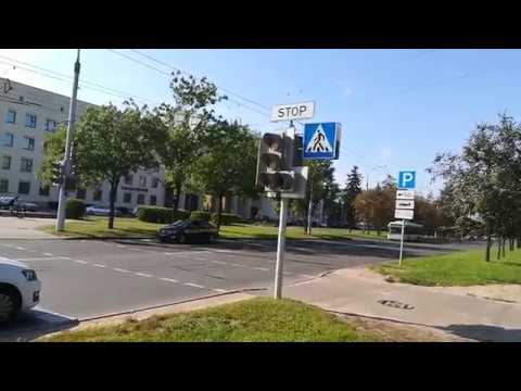 Видео: Выезд из ГАИ "Семашко" направо