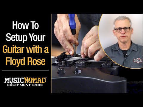 Видео: Настройка гитары с FLOYD ROSE во всех подробностях... Весь процесс шаг за шагом для электрогитары