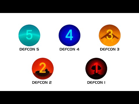 Видео: Объяснение каждого уровня DEFCON