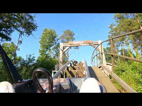 Видео: Друга поїздка на гірських гірках Lost Mine Mountain Coaster l 6 серпня 2025 року - Піджен-Фордж, ...