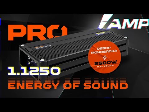 Видео: AMP 1.1250 Моноблок D Класса