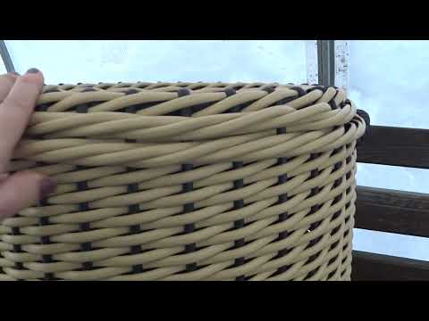 Видео: Высокое кашпо из двух строительных вёдер 2