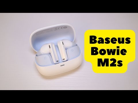 Видео: Огляд Baseus Bowie M2s - ANC 48dB, Spatial Audio, BT5.3, Game Mode, Хороші мікрофони, 7 годин музики