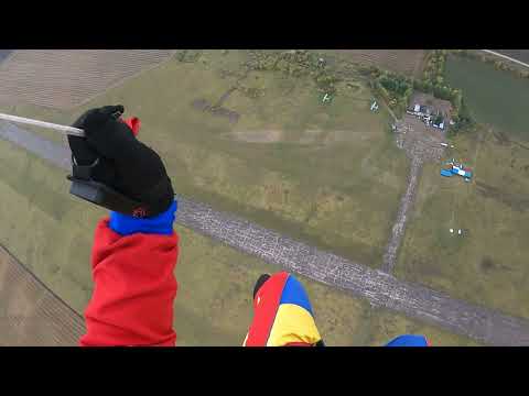 Видео: мой 7-й прыжок за день на соревнованиях по точности приземления