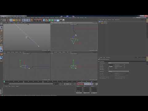 Видео: 75. Про камеру Cinema 4D: База. Ключевая анимация