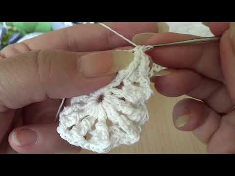 Видео: 4 ряд салфетка "Лиственник"