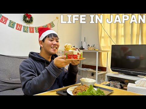 Видео: [Влог] Работающий японец 🇯🇵 Я отпраздновал Рождество с размахом! !