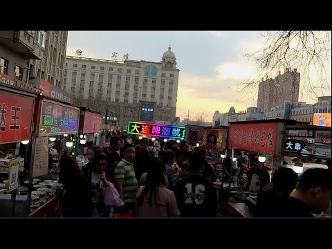 Видео: КИТАЙСКИЙ НОЧНОЙ РЫНОК. Как торговаться? Что есть? ХАРБИН