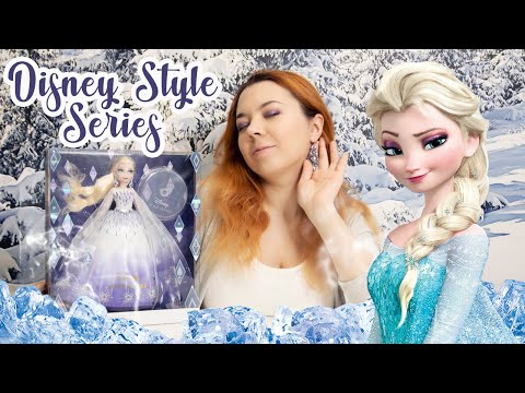 Видео: Шик и блеск! Распаковка и обзор Эльзы от Hasbro | Disney Style Series Elza