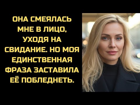 Видео: Жена смеялась мне в лицо, уходя на свидание. После моего ответа она побледнела.