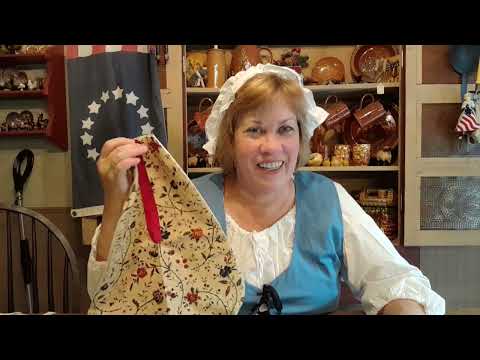 Видео: Давайте сделаем дамский карман 18 века./Что у меня в кармане?