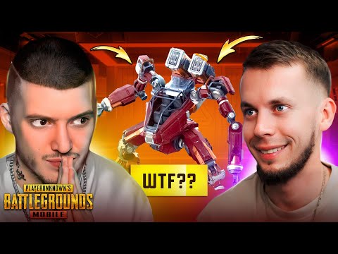 Видео: НЕНАВИЖУ РОБОТОВ! | LEVKIN x GLEB | PUBG MOBILE