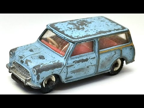 Видео: Ремонт Dinky Toys Morris Mini-Traveler No. 197. Литая модель, игрушечная машинка.