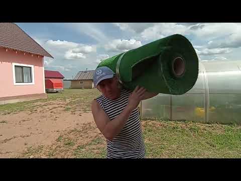 Видео: Площадка, подиум для бассейна. Собираем бассейн.