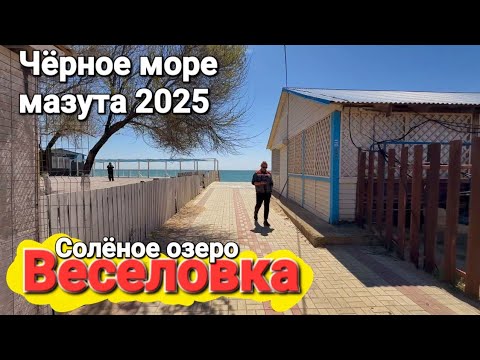 Видео: #ВЕСЕЛОВКА- ШИКАРНОЕ МЕСТО ДЛЯ ТИХОГО ОТДЫХА НА ЧЁРНОМ МОРЕ. ЕСТЬ ЗДЕСЬ МАЗУТ? СОЛЕНОЕ ОЗЕРО