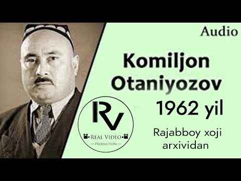 Видео: Komiljon Otaniyozoy 1962 yil.Комилжон Отанийозов 1962 йил.