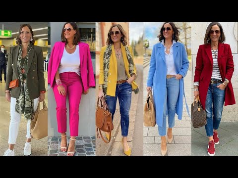 Видео: Естественные женщины старше 50, 60, 70 лет / идеи нарядов / трендовые наряды 2025 года