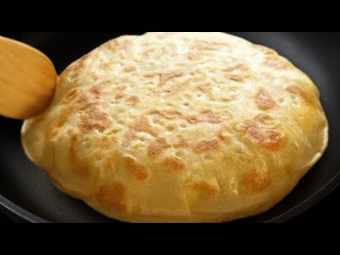 Видео: Просто МУКА и ВОДА: ПИТА без дрожжей, надувается как шарик!