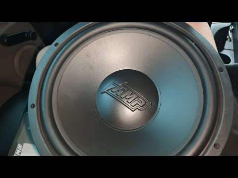 Видео: Опа, сабик начального уровня (amp promo 150 124).Номинал 150 вт)