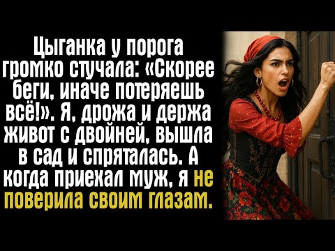 Видео: Цыганка у порога громко стучала: «Скорее беги, иначе потеряешь всё!». Я, дрожа и держа живот с...