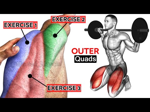 Видео: Лучшая тренировка внешних квадрицепсов для массы | Быстро расширьте ноги
