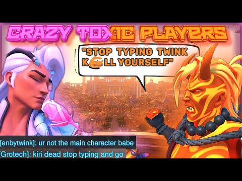 Видео: Ужасно тупые T☣️XIC и сумасшедшие игроки Overwatch 2