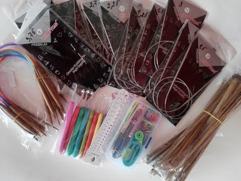 Видео: Аксессуары для вязания  с Аliexpress