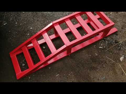 Видео: эстакада в гараж для авто