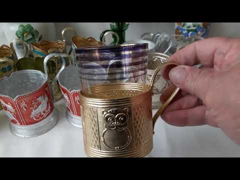 Видео: Металл.СССР.Подстаканники.👍🏻👍🏻👍🏻💥💥💥