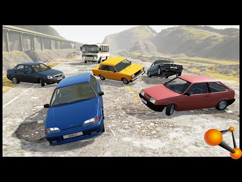 Видео: ГОНКА На ВЫЖИВАНИЕ! Кто ДОЕДЕТ ДО КОНЦА? - BeamNg Drive