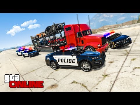 Видео: ЭТУ ФУРУ С МАШИНАМИ НЕ ОСТАНОВИТЬ! ПОЛИЦЕЙСКИЕ ДОГОНЯЛКИ В ГТА 5 ОНЛАЙН!