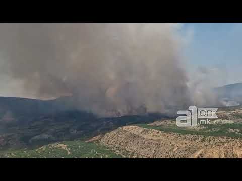 Видео: Пожар на планината Серта