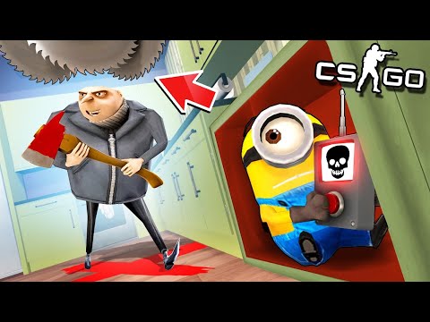 Видео: МИНЬОН ДИКО ТРОЛЛИТ МАНЬЯКА! УГАР ДО СЛЕЗ В ПРЯТКАХ КС ГО!