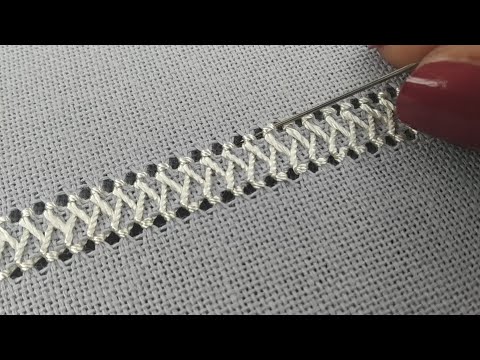 Видео: Як виконати мережку| Hand embroidery|