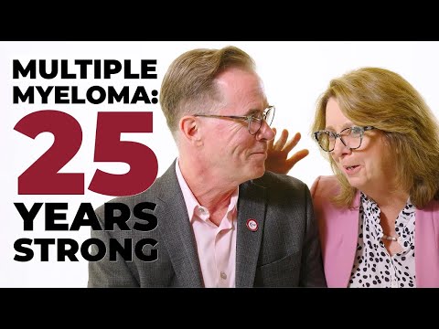 Видео: 25 лет с множественной миеломой: путь надежды и стойкости Майкла и Робин Туохи