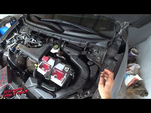 Видео: Замена фильтров и масла Nissan Rogue   Замена фильтра салона  ниссан х-трейл т32