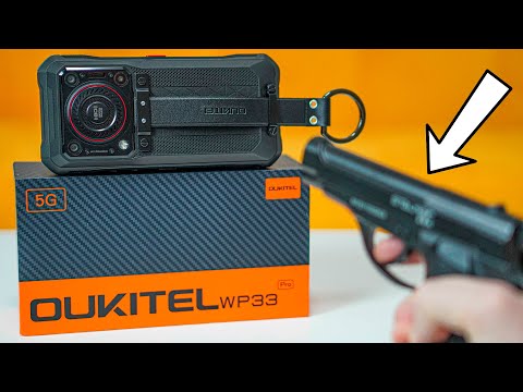 Видео: 🔴БРОНЯ и 136 ДБ! Ну китайцы! Обзор и КРАШ-ТЕСТ Oukitel WP33 Pro