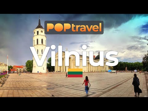 Видео: ВИЛЬНЮС, Литва 🇱🇹 - Летний тур - 4K HDR с субтитрами