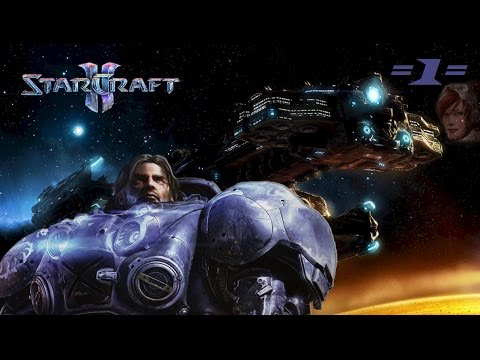Видео: прохождение starcraft 2 Wings of Liberty =1=