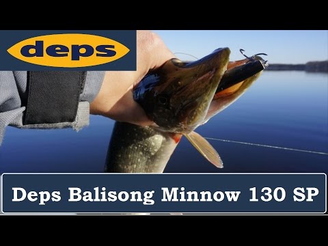 Видео: Deps Balisong Minnow 130 SP: лучший воблер на щуку всех времён и народов