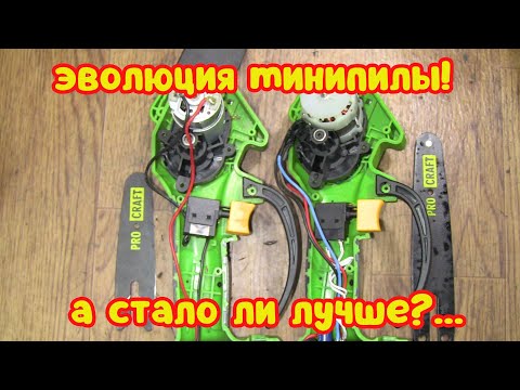 Видео: Сравнение аккумуляторных минипил ProCraft РКА18 и РКА22