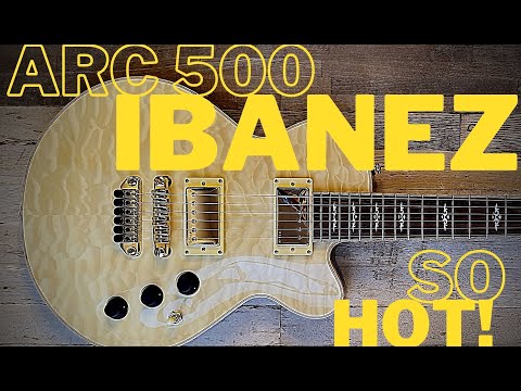 Видео: ARC500: самый красивый Ibanez?